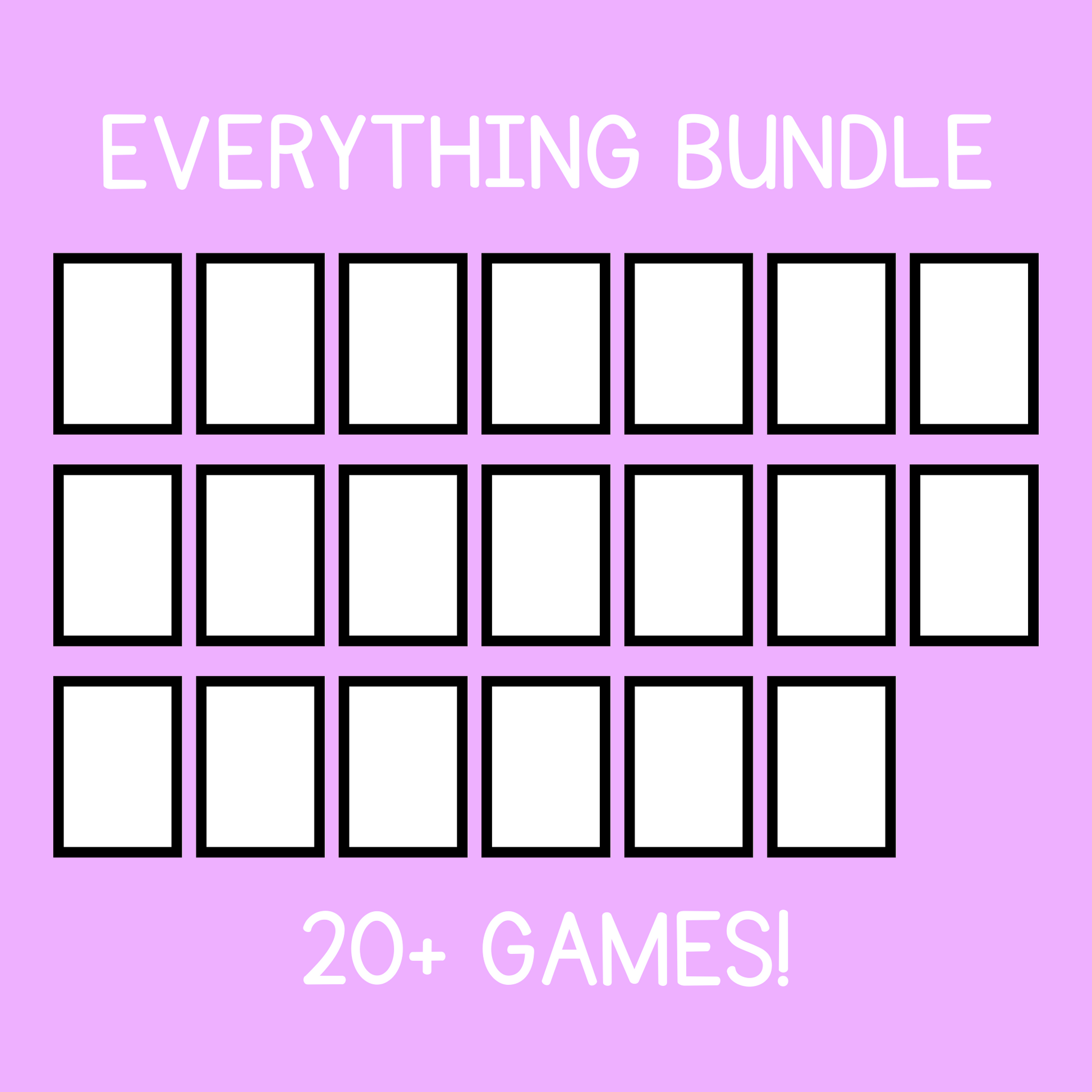 Cover image of the Everything Bundle, by Gameprintopia